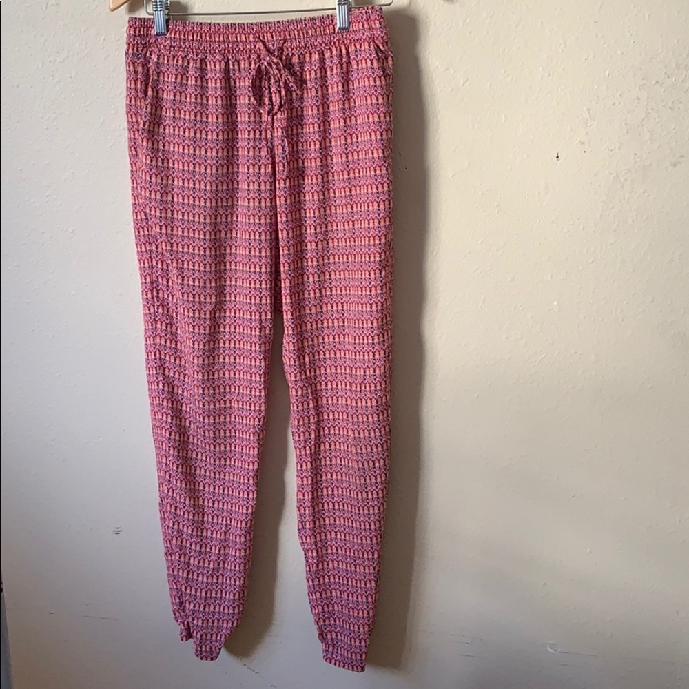 Boho pants with a jogger pant leg